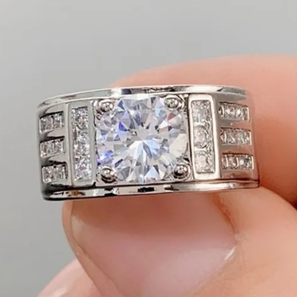 Classic Men's Diamond Ring